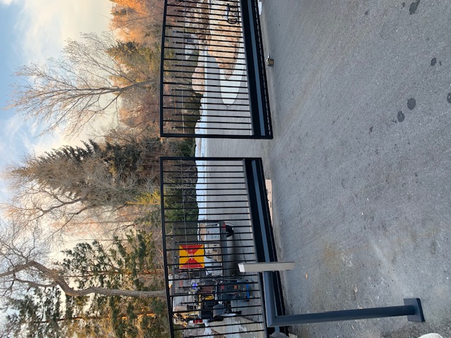 Automated gate and controlled access installation for a secure property